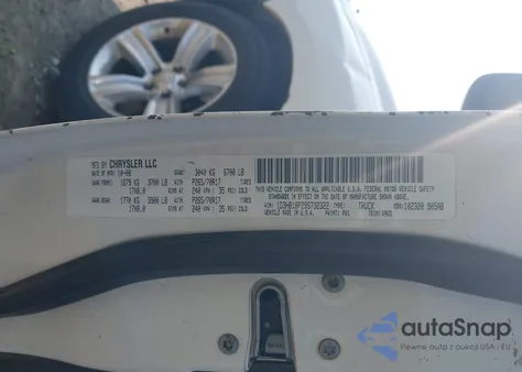 2009 Dodge Ram 1500 из США, поврежденный, VIN 1D3HB18P29S732322